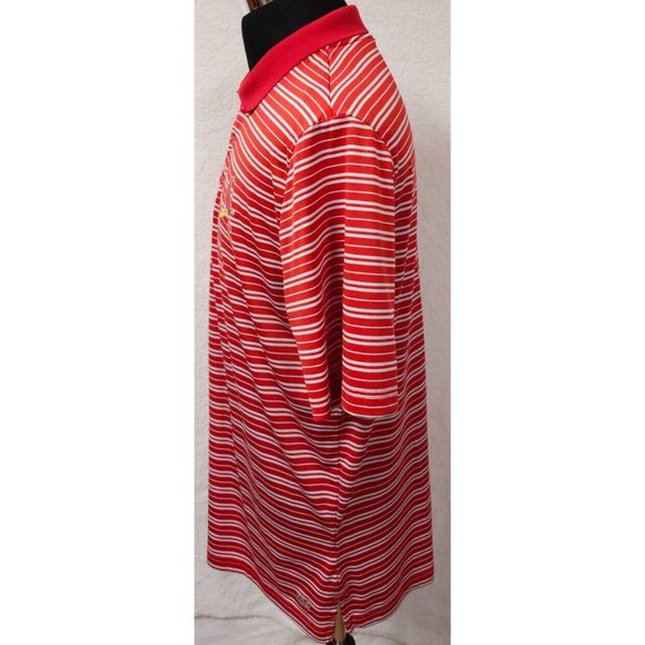 MLB Genuine Merchandise XL Red Stripe St Louis Cardinals TX3 Cool Polo Shirt - Picture 5 of 13